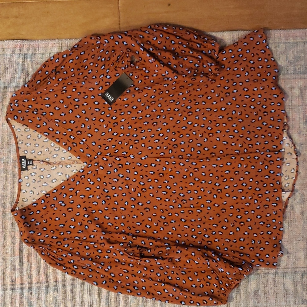 Animal Print Blouse